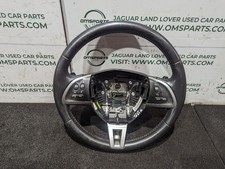 JAGUAR XF X250 MULTIFUNCTION LEATHER STEERING WHEEL CX23ABLEG