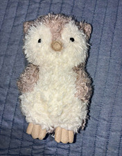Jellycat Gray White little Owl Plush Stuffed collectible euc
