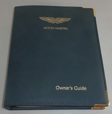 Handbook / Owner´s Manual Aston Martin DB7 Vantage from 05/1999
