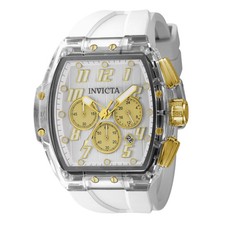 Invicta S1 Rally Vortce Men's Quartz IM-Q-304 Watch - 47mm, White 49983 NIB
