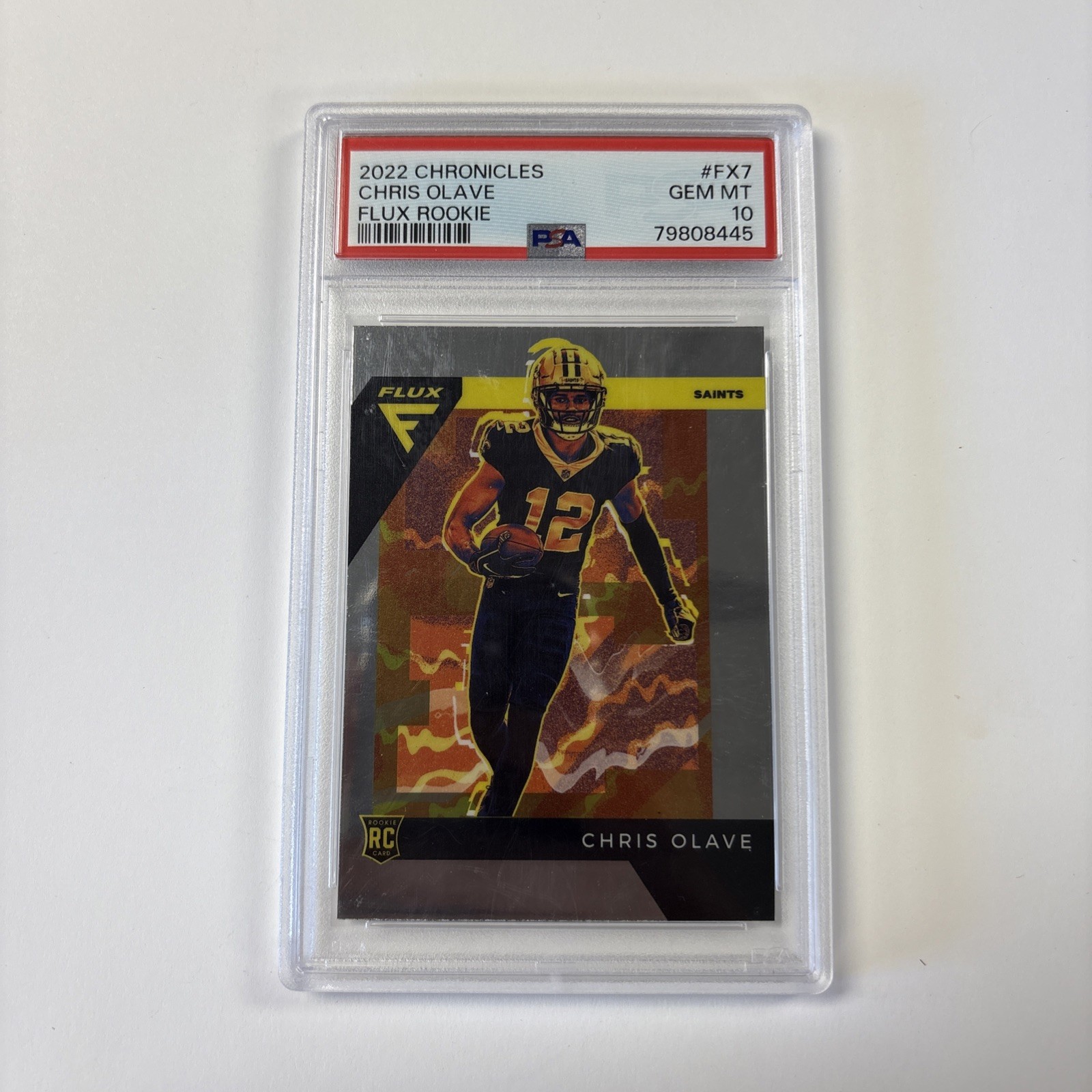 Chris Olave Panini Chronicles Flux Rookies #FX7 Base