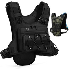 Running Chest Pack Hydration Vest for Cycling Hiking Bicycle Race Marathon Bag M