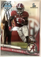 2023 Bowman U Chrome Roydell Williams #47 Alabama Crimson Tide Florida State