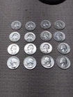 1952-53 Silver Quarters  Lot Of 16. 8- 52d  8 -53d Very Nice Coins