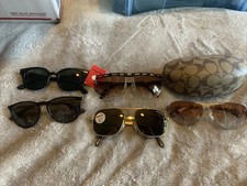 Coach HC7003 L012 Kristina 9014/13 Gold Olive Sunglasses 59mm Tortoise Others