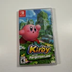 Kirby and the Forgotten Land Nintendo Switch Video Game 3D Platformer Co-op
