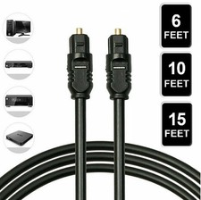 Toslink Optical Cable Digital Audio Sound Fib...