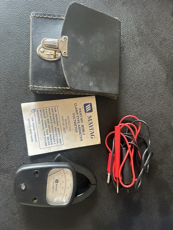 Maytag Ammeter Voltmeter Antique