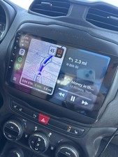 Android Car Stereo Radio GPS Navi Wifi FM RDS BT For 2015-2020 Jeep Renegade