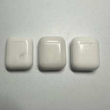 Apple AirPods Lot of 3 Charging Case Replacement Only 1st  2nd Gen 