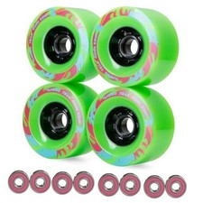 DIY Electric Skateboard Longboards Wheel 90MM 9052 pu for Fluorescent Green