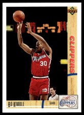 1991-92 Upper Deck Bo Kimble Los Angeles Clippers #114
