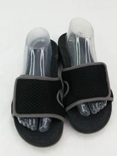 Women's Vionic Brindie Black Mesh Slides Shoes Sandals Size 9