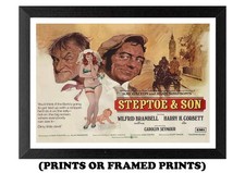 Steptoe & Son 1972 British Movie Film Comedy A5 A4 A3 Print / Framed Poster #693