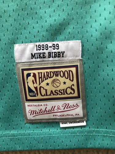 MITCHELL & NESS NBA Swingman Jersey Vancouver Grizzlies 1998-99 Mike Bibby Sz XL - Picture 3 of 7
