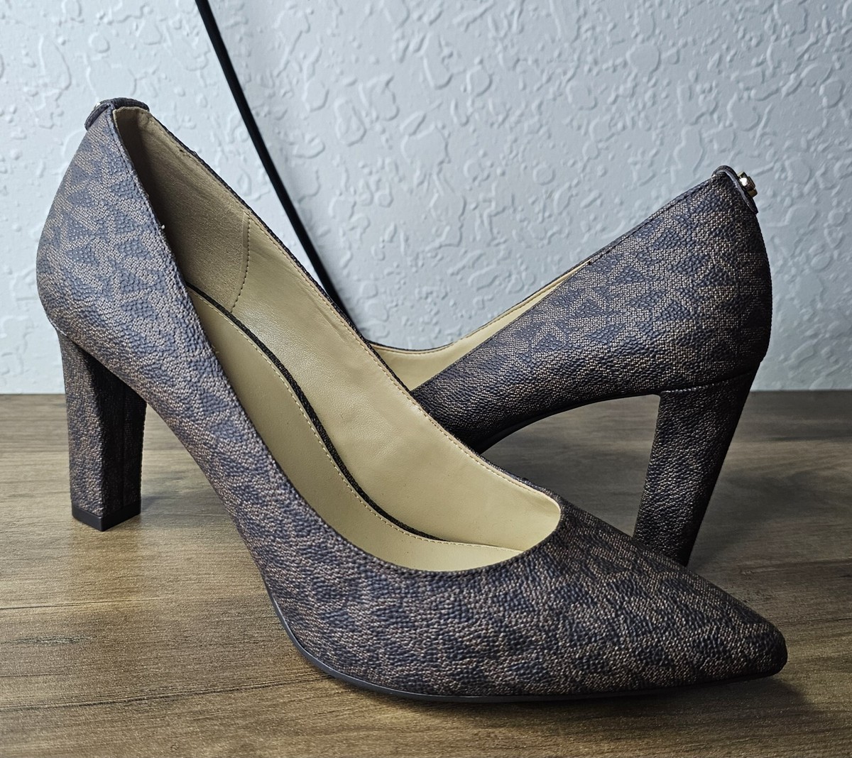 In Pakistan Michael Kors Grey Pumps Michael Kors Fulton Brown Pumps