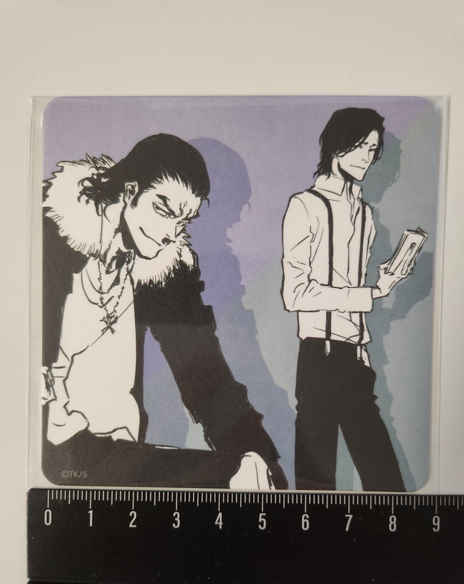Bleach Ex Original Art Coaster Kugo Ginjo and Shukuro Tsukishima