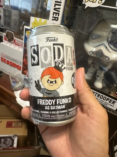 Funko Pop Soda Heavy Metal Halloween 2023 NYCC Freddy Funko As Batman 5000 PCS