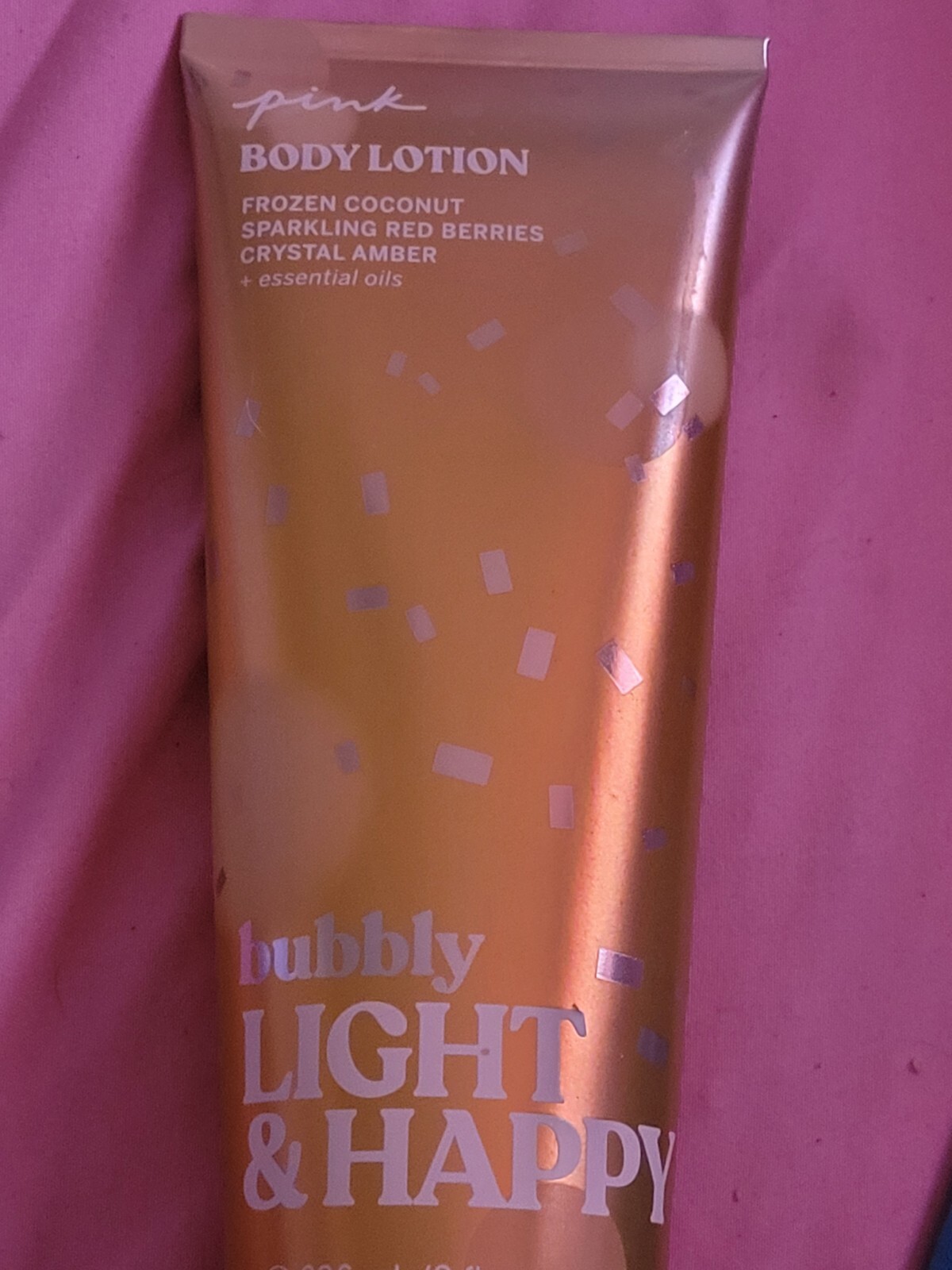 Victoria Secret Pink Light & Happy Bubbly Body Lotion 8 FL.Oz