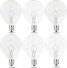 (6 Packs)Scentsy Light Bulbs for Warmer - 25 Watt Bulb for Full Size Wax Melt