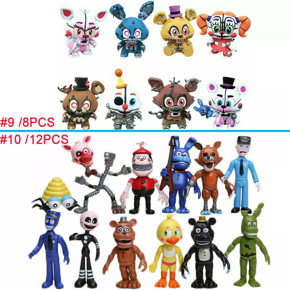 Five Nights at Freddy's 2-inch Four Pack Vinyl Figures Set #1 (NEW) U.S.  Seller