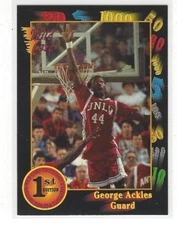 1991-92 WILD CARD COLLEGIATE BASKETBALL PREMIER 1ST. EDITION SERIES SINGLES