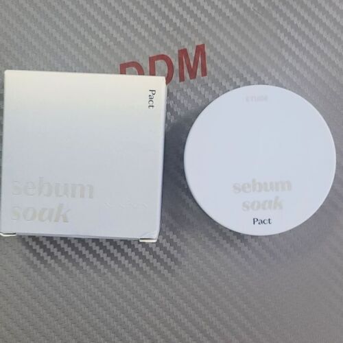 Sebum Soaking Pact 9.5g Etude House Makeup K-Beauty Face Powder - Picture 3 of 8