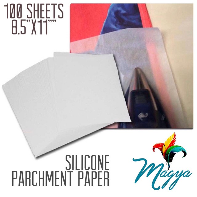 using parchment paper for heat transfer vinyl