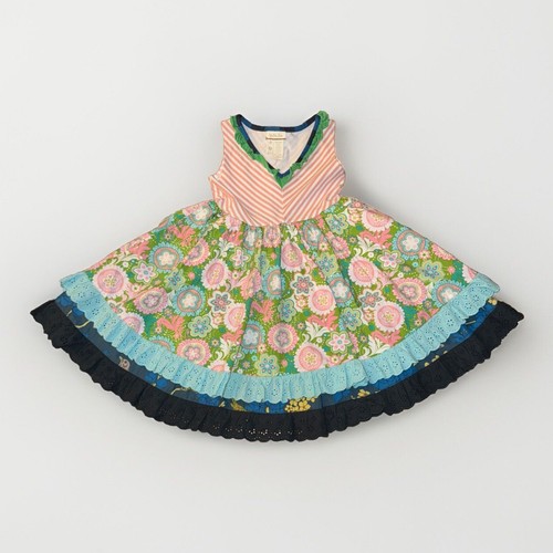 Matilda Jane It’s A Wonderful Parade Cake Walk Tank Kleid zweistufig Mädchen Größe 6