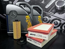 NEW Genuine Mercedes-Benz W205 C63 AMG Oil Air Filters & Engine Oil M177 Z5631