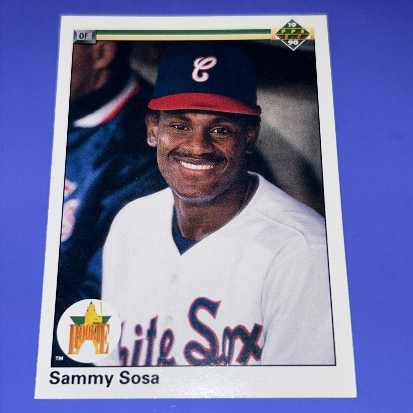 1990 Upper Deck  Sammy Sosa 17 Rookie Chicago White Sox NM