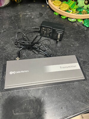 Cable Matters Model 103089  HD Aud/Vid Extender/Splitter  Transceiver & Receiver