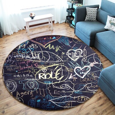 3D Tafel Doodle NAM8302 Spiel Teppich Mat Elegant Foto Teppich Fay