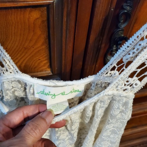 Urban Outfitters STARING AT STARS Fairy mesh lace handkerchief camisole size S - Bild 6 von 6