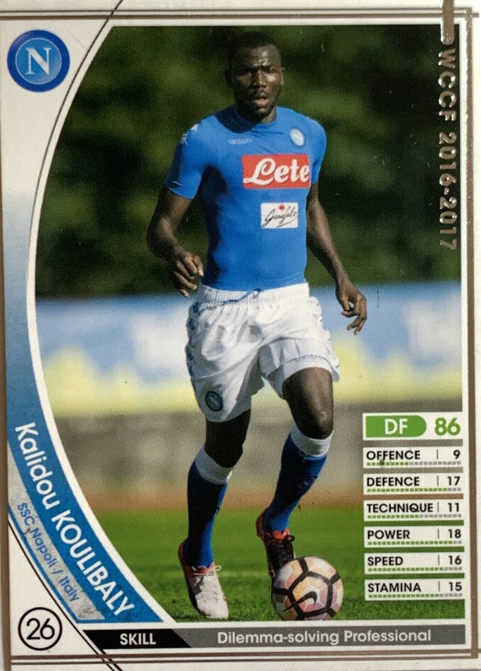 Kalidou Koulibaly WCCF PANINI Soccer Card Japan Sports 245 389 2015 kalidou-koulibaly-wccf-panini-soccer-card-japan-sports-245-389-2015