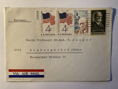 USA Briefstück nach Limburgerhof. Los 6932. schoeniger-notgeld