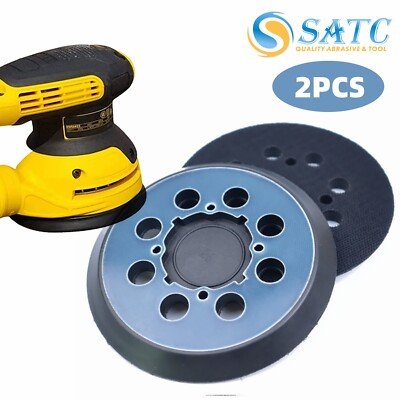 #ad 2x 5quot; Hook Loop Orbital Sander Pad 4 Screw for Dewalt Makita DWE64233 N329079 $21.49