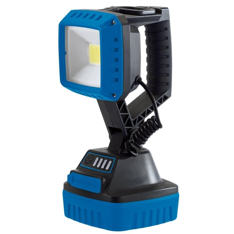 DRAPER RECHARGEABLE WORKLIGHT MAGNETIC BASE 10W COB LED 1000LM, STOCK NO: 90032