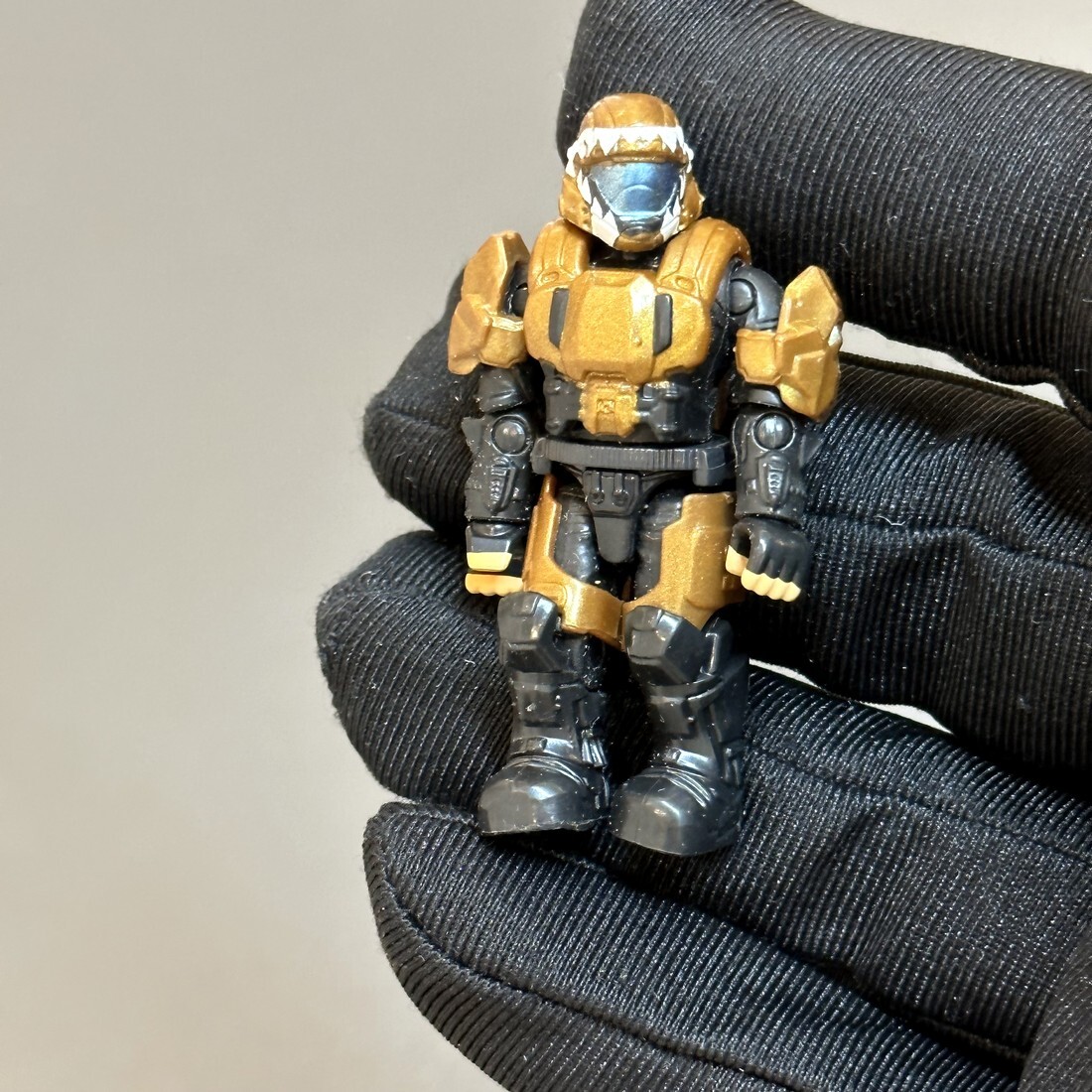 RARE HALO MEGA BLOKS UNSC COPPER SHARK PADPRINT ODST Blue FIGURE