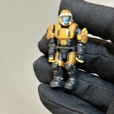 RARE HALO MEGA BLOKS UNSC COPPER SHARK PADPRINT ODST Blue FIGURE TOYS GIFTS