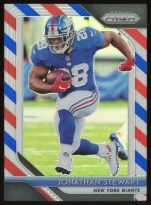2018 PANINI PRIZM RED/WHITE/BLUE PRIZM #59 JONATHAN STEWART | eBay