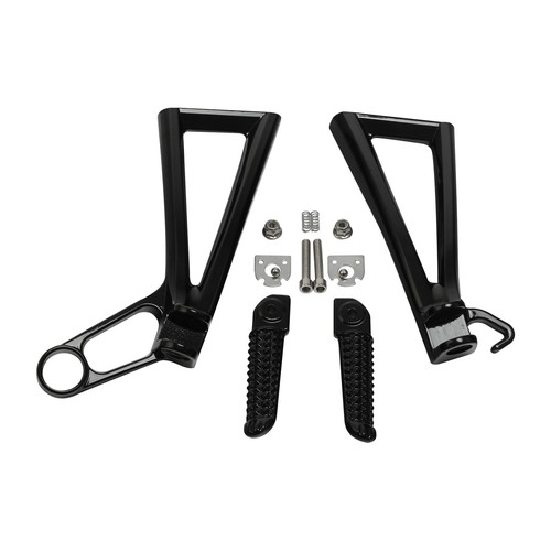 Rear Passenger Foot Pegs Footpeg Bracket For Yamaha YZF R6 YZFR6 03-05 R6S 06-09 - Picture 3 of 10