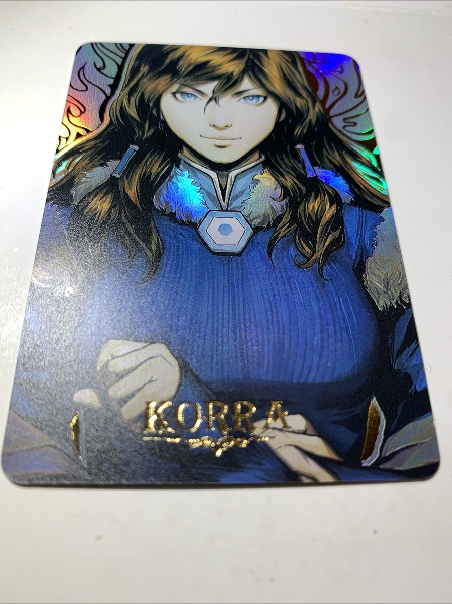 Legend Of Korra 1 New Hot Cute Anime Doujin Foil Holo Art Card ACG