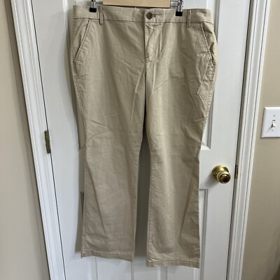 Pantalon Old Navy Fille Taille 16 Regular - Chino Bootcut - Neuf Avec étiquettes - Beige (Tan)