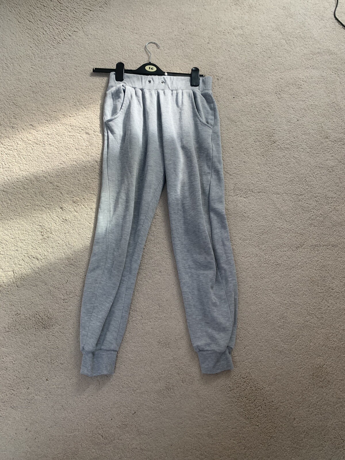 grey joggers-image