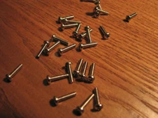 100qty #2-56 11/32"  Panhead Nickel Machine Screws
