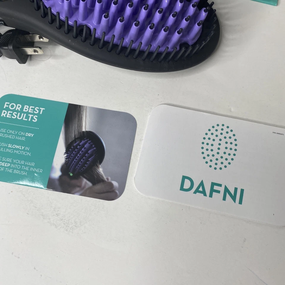 Dafni Hair Straightening Cermic Brush DH1.0B-Open Box 120v-60hz - Image 2 of 4