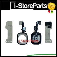 TASTO CENTRALE HOME PULSANTE CENTRALE FLEX APPLE IPHONE 6S SILVER BIANCO