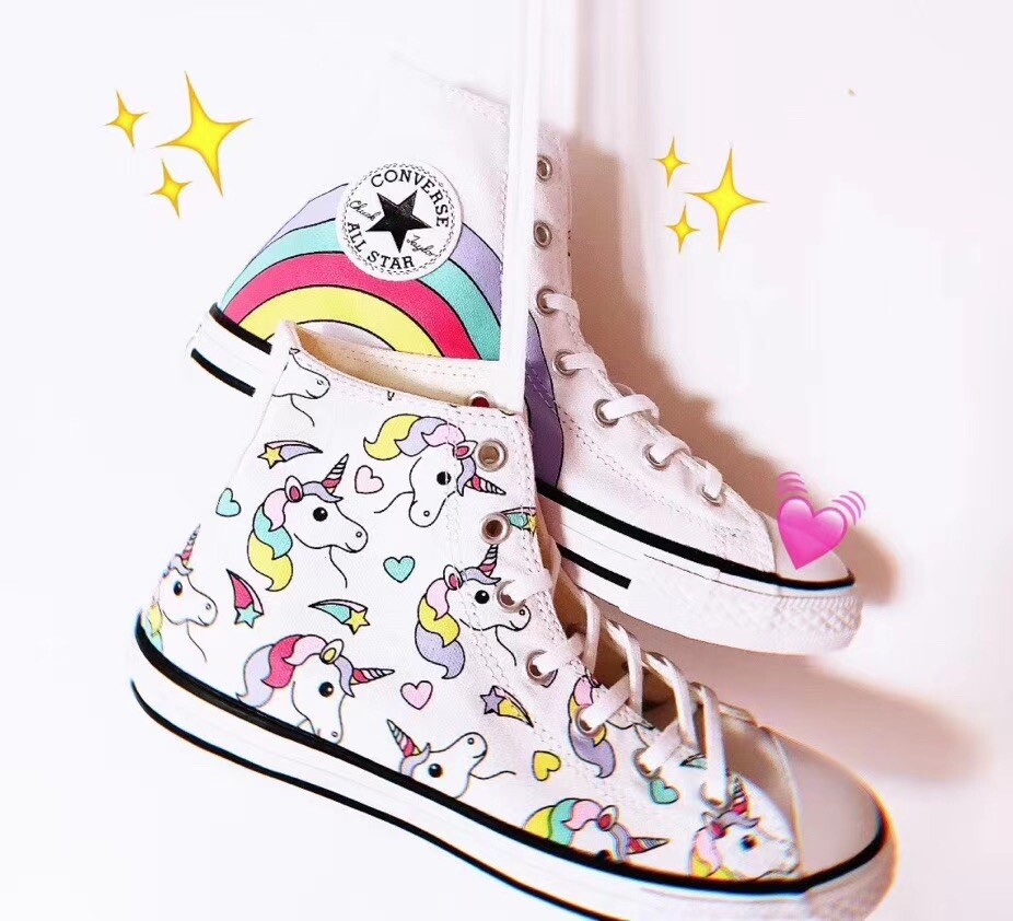 unicorn converse size 12