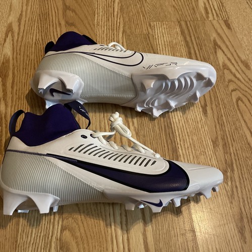 Tacchetti da calcio Nike uomo 13 Vapor Edge Pro 360 2 TB bianco/viola FJ1581-150 - Foto 4 di 5